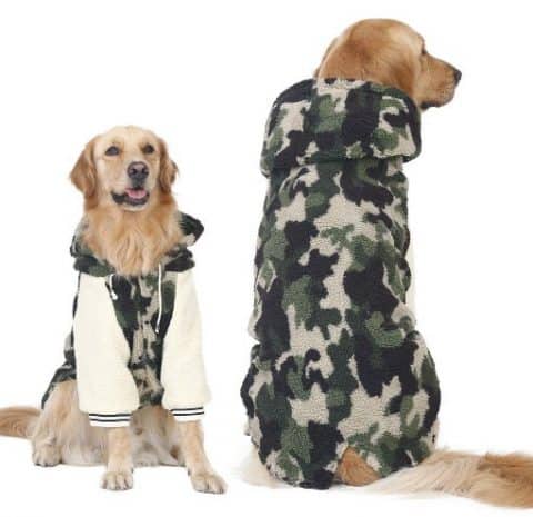 Camouflage Warm Fleece Coat